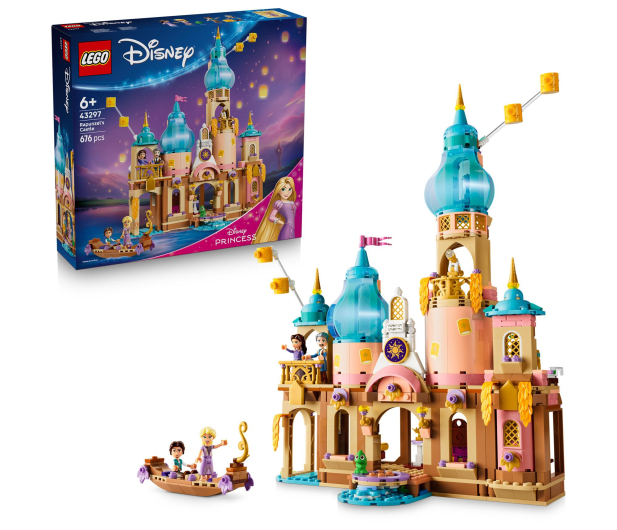 LEGO DISNEY 43297 Zamek Roszpunki - 1529814 - zdjęcie 2